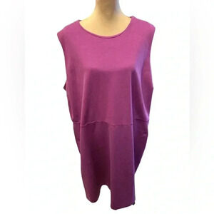 Old Navy Purple Dress Size 4X Plus Summer Cool Flowy In Unused/ Worn Condition.